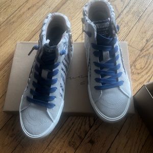 Vintage Havana high top sneakers